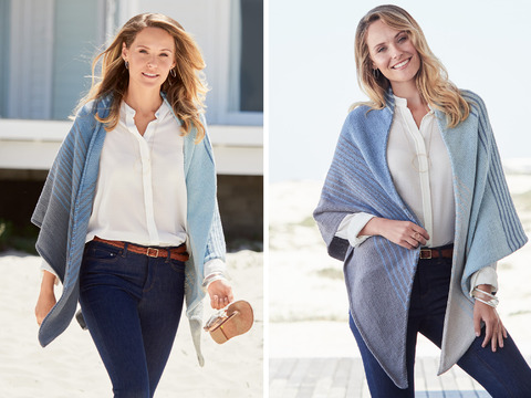 Strickanleitung Tuch Eileen