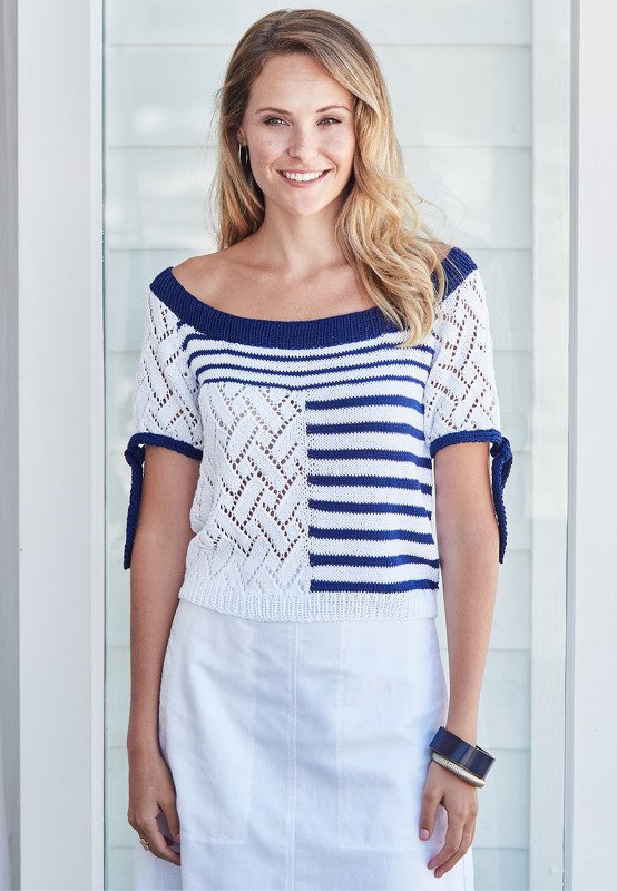 Strickanleitung Sommerpulli Maine - Bild 2