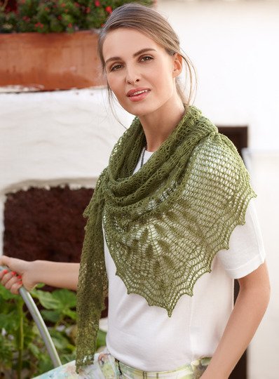 Strickanleitung Dreieckstuch Alata