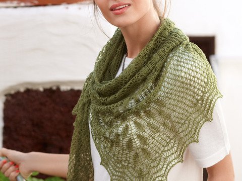 Strickanleitung Dreieckstuch Alata