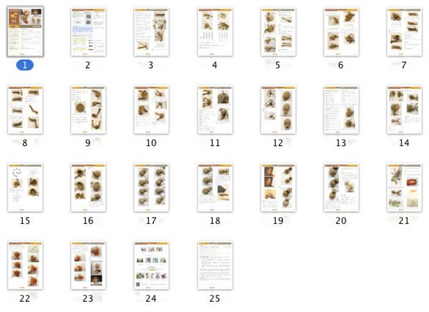 084 Crochet Pattern - Baby monkey - Amigurumi PDF file by Pertseva CP
