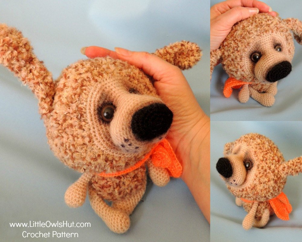 099 Crochet Pattern - Puppy Boka - Amigurumi PDF file by Pertseva CP - Image 2