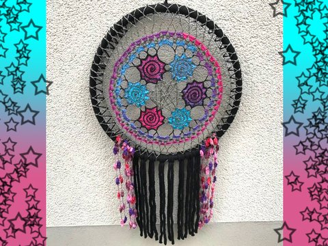 Schöner ALP -Traumfänger "Traumspirale"