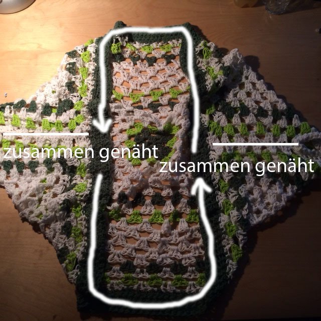 Häkelanleitung.pdf Granny Square Seelenwärmer - Bild 2