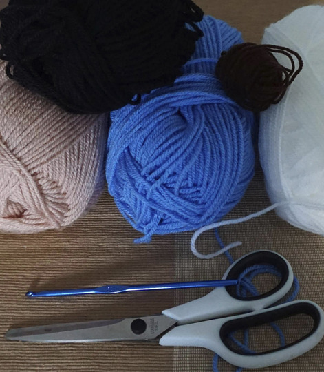 Häkelanleitung  Amigurumi Schlafpüppchen Pepè