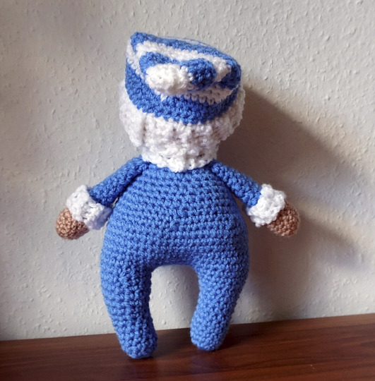 Häkelanleitung  Amigurumi Schlafpüppchen Pepè