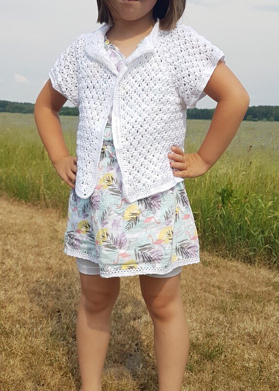 Häkeljacke „Samaya“, individuelle Größe, Häkelanleitung - Bild 2