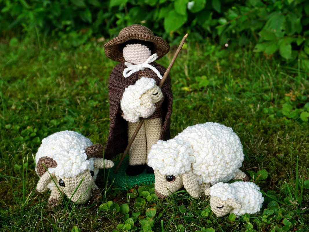 H&auml;kelanleitung "Der gute Hirte"
