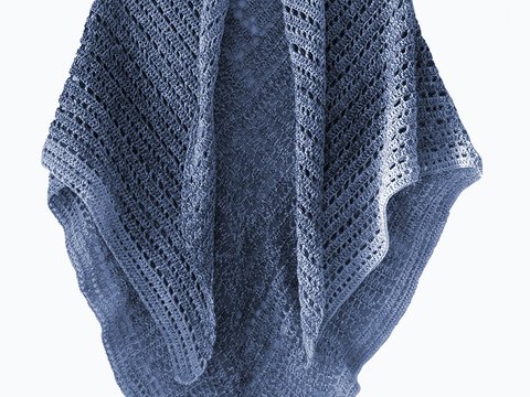 Häkelanleitung Dreieckstuch Sedona