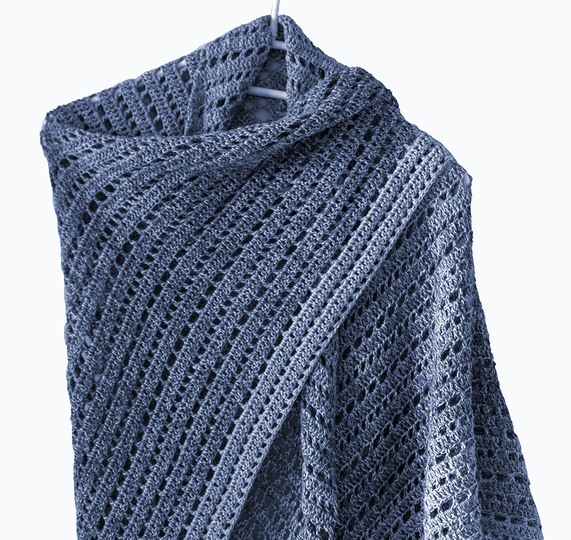 Häkelanleitung Dreieckstuch Sedona