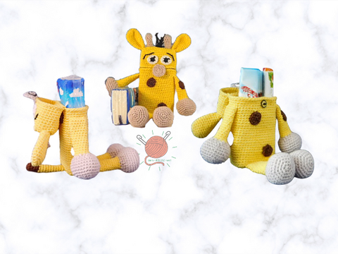 Anleitung Utensilo Giraffe