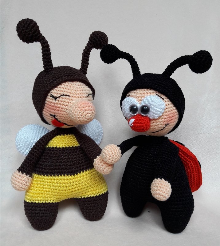 Set Häkelanleitung  "Marienchen und Brienchen" - Bild 2