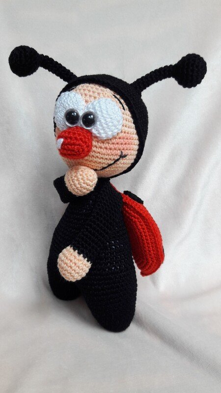 Häkelanleitung " Marienchen" - Der kleine Marienkäfer - Bild 2