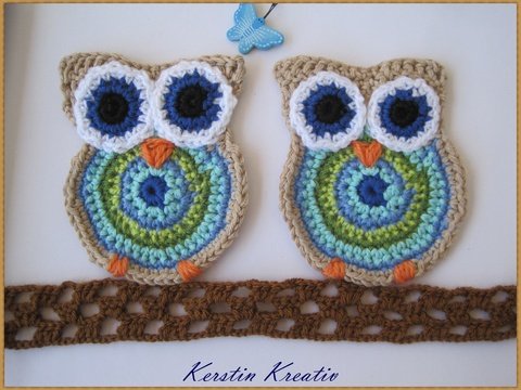 Häkelanleitung Eulenzwillinge EBook