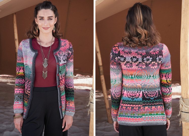 Strickanleitung Cardigan Saadia