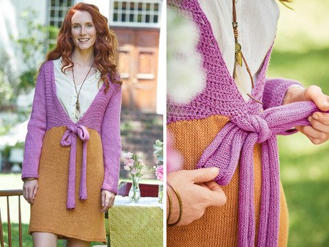 Kombinierte Häkel- & Strickanleitung Kleid Irene