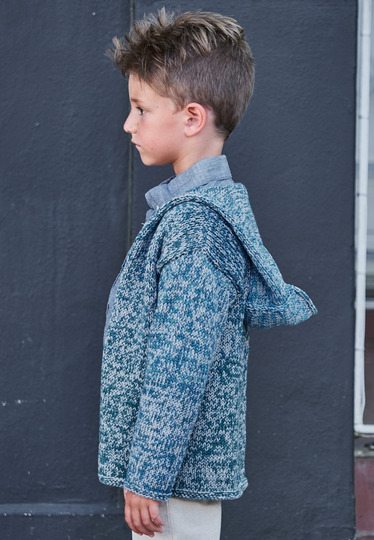 Strickanleitung Kapuzenjacke Carlo