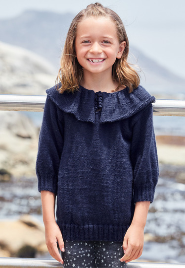 Strickanleitung Kinderpulli Philine