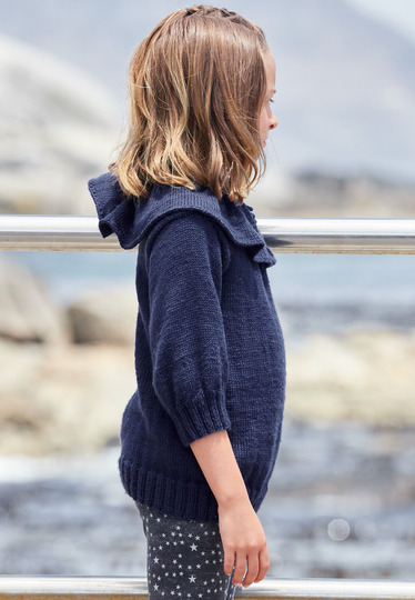 Strickanleitung Kinderpulli Philine