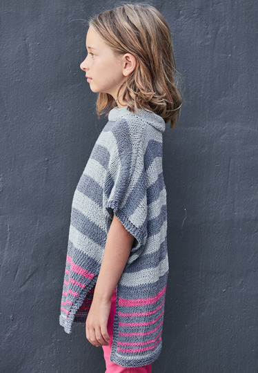 Strickanleitung Pulli/Cape Henrike