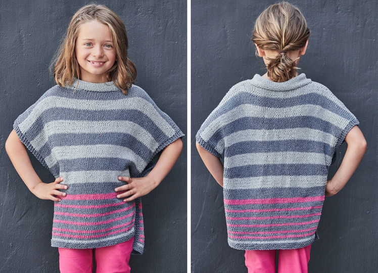 Strickanleitung Pulli/Cape Henrike