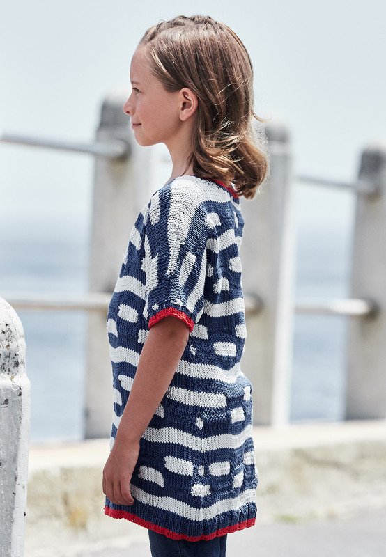 Strickanleitung Kindertunika Novalie - Bild 2