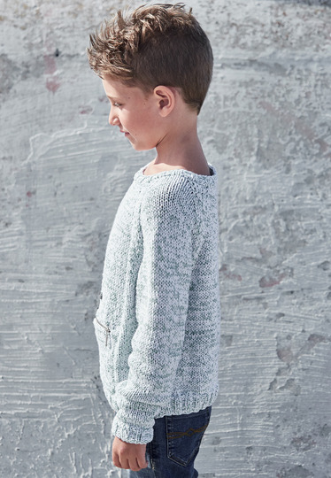 Strickanleitung Raglanpullover Jonte mit Stickerei