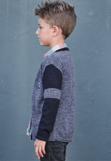 Strickanleitung Kinderjacke Cedrik