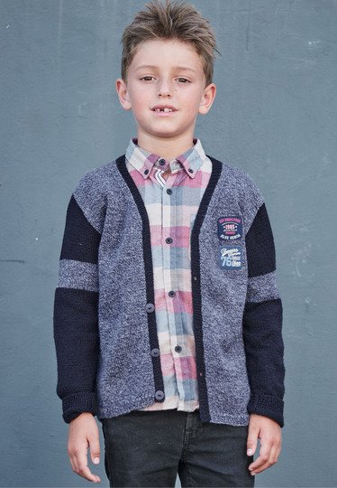 Strickanleitung Kinderjacke Cedrik