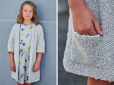 Strickanleitung Kinderjacke Kamila