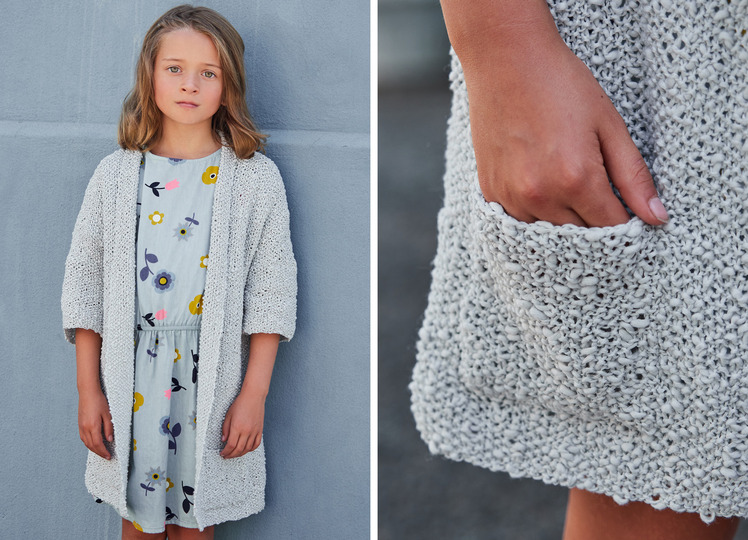 Strickanleitung Kinderjacke Kamila