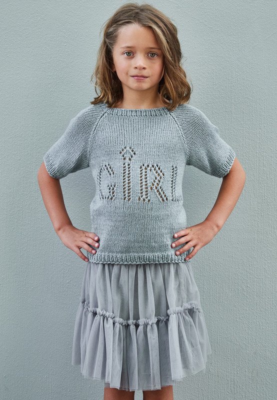 Strickanleitung Kurzarmpulli Leontine - Bild 2