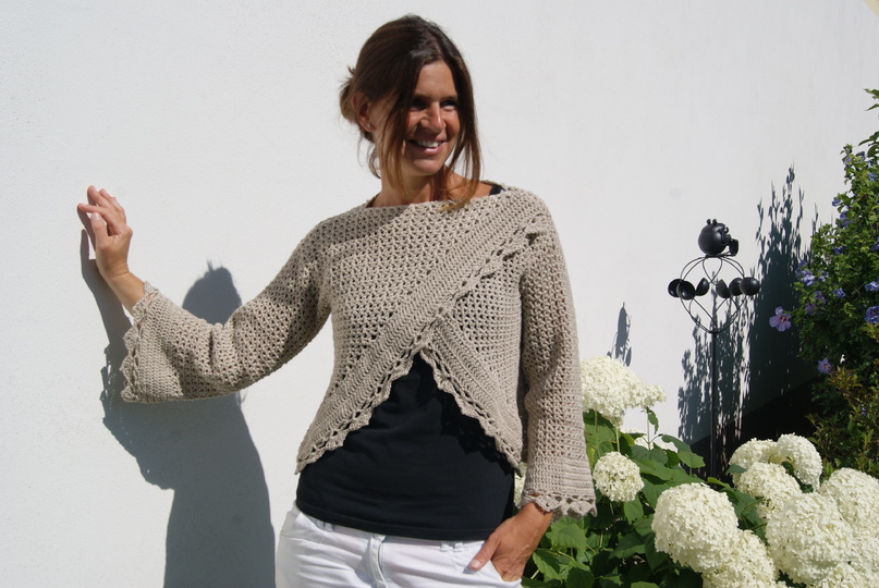 Sommerpulli CUTE (Gr. S/M, LXL, leicht an alle Größen anzupassen)