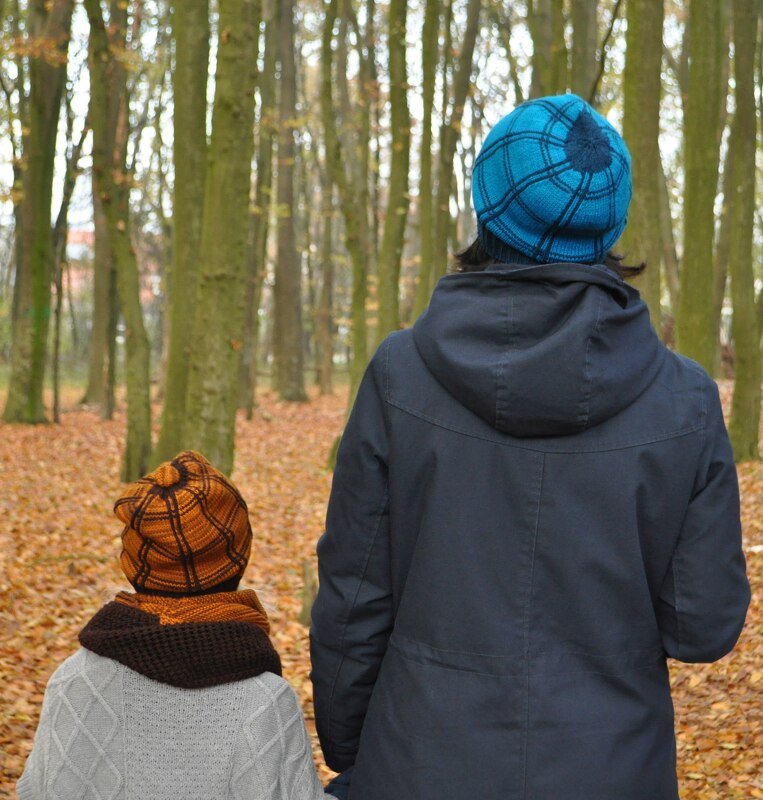 Strickanleitung Mütze mit Karo-Muster "Easy Peasy Plaid Hat" - Bild 2