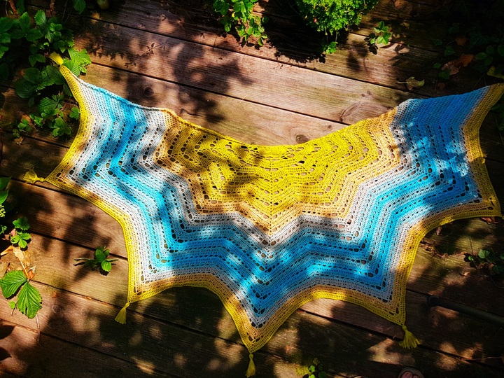 Anleitung Tuch Stella Maris