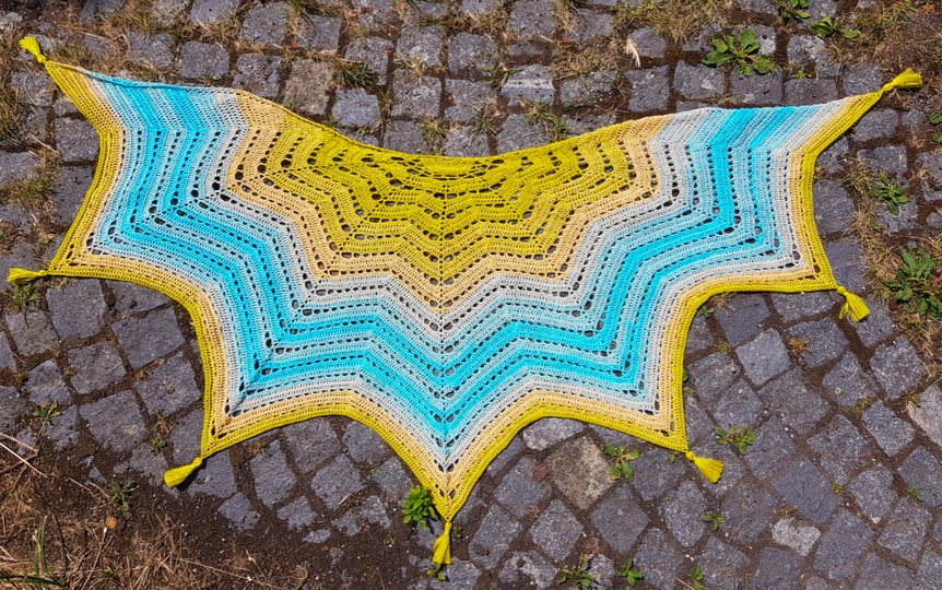 Anleitung Tuch Stella Maris