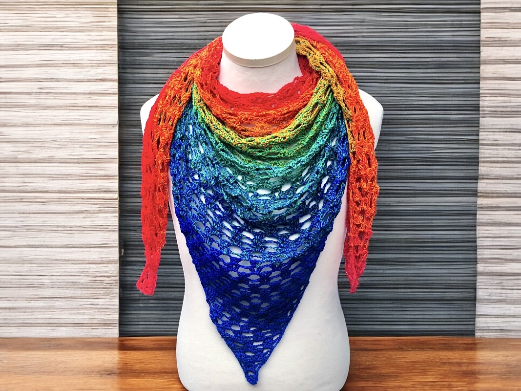 Crochet Pattern - Summer Scarf, Easy One