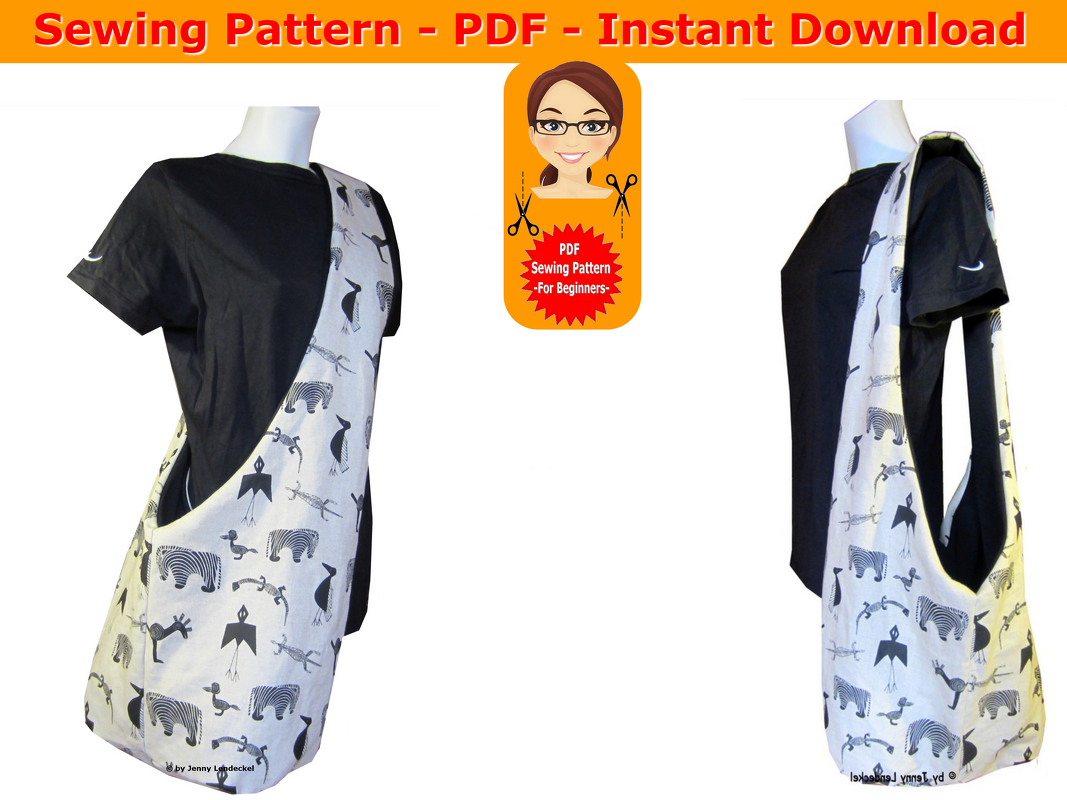 Sewing pattern cross body bag - pdf - instant download - for beginners