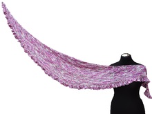 Halbrundtuch "Aprilwetter"