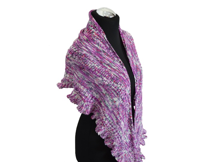Crescent Shawl 'April Weather'