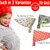 Kopftuch in 3 Variationen- Für Babys, Kinder & Erwachsene - Schnittmuster & Nähanleitung
