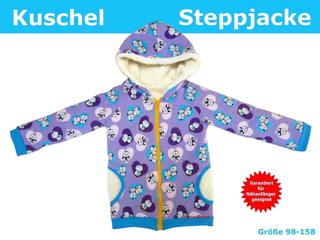 Kinder Jacke Kinderjacke  - Schnittmuster &amp; Nähanleitung