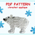 Pattern Chrochet Appliques polar bear