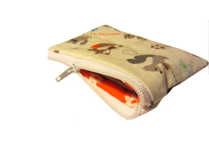 Mini-Geldbeutel Geldbörse Portemonnaie - Nähanleitung