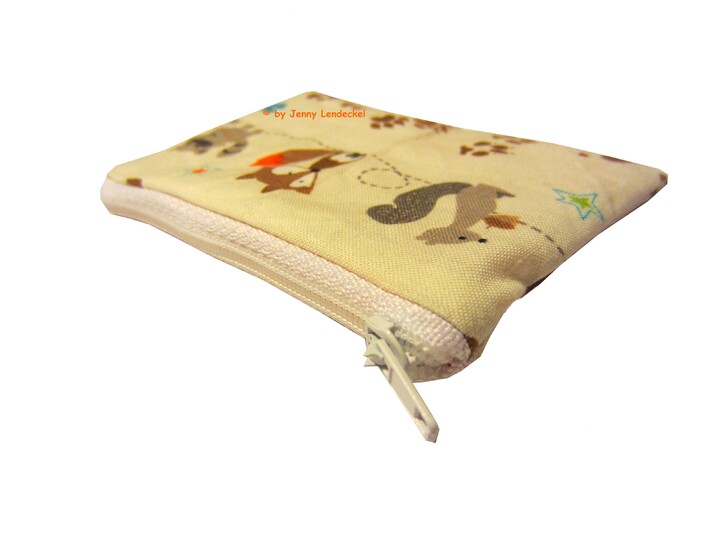 Mini-Geldbeutel Geldbörse Portemonnaie - Nähanleitung