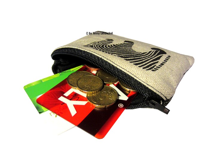 Mini-Geldbeutel Geldbörse Portemonnaie - Nähanleitung