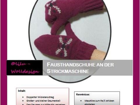 PDF Strickmaschine: Fausthandschuh an der Strickmaschine (Mittelstricker)