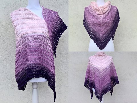 Häkelanleitung Dreickstuch Cunchas