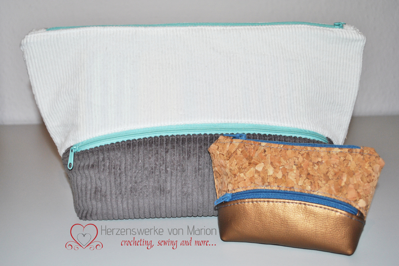 Kosmetiktasche Curve + Schminktäschchen Mini Curve