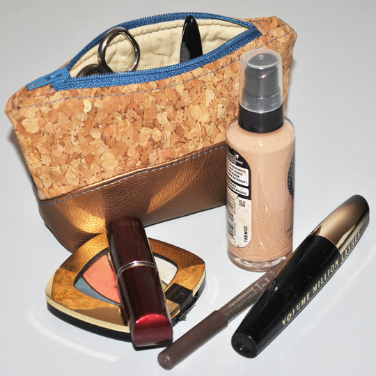 Kosmetiktasche Curve + Schminktäschchen Mini Curve